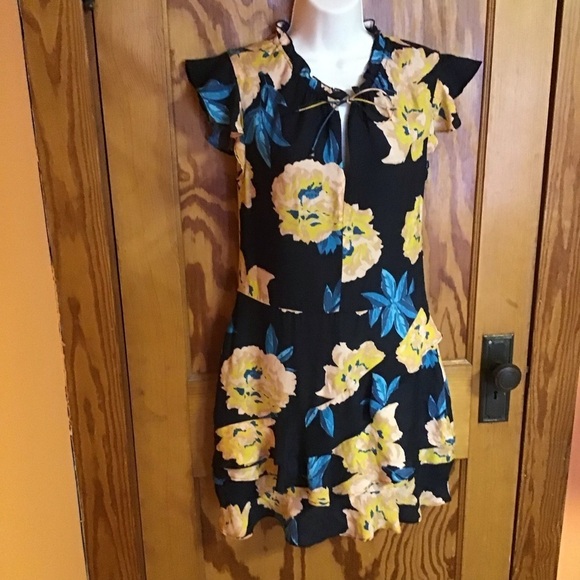 Anthropologie Dolan Left Coast Collection Silk Floral Dress - Picture 7 of 15